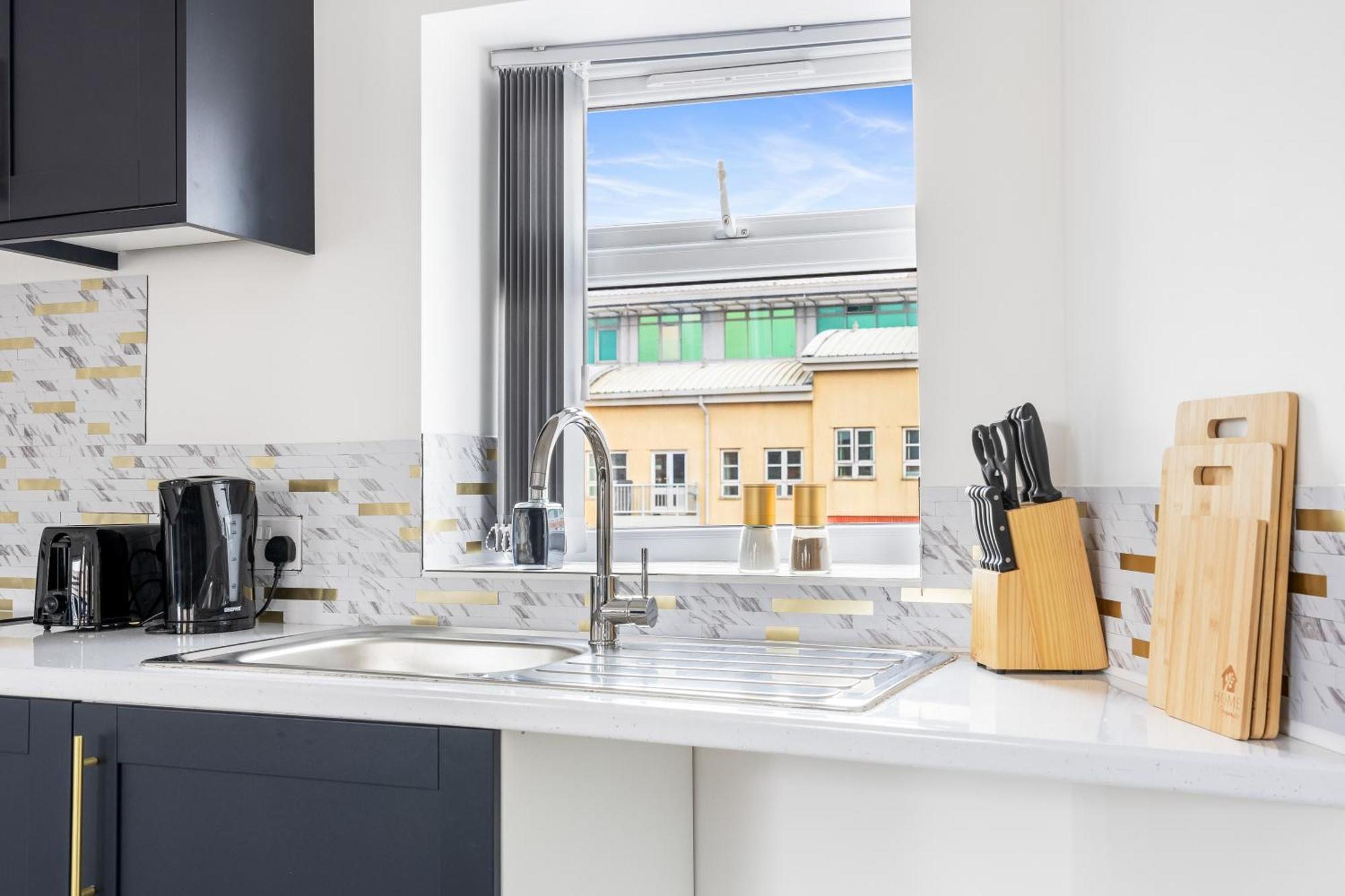 Boutique Family Apartment In Jewellery Quarter For 6 برمنغهام المظهر الخارجي الصورة